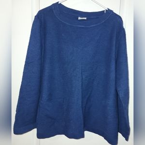 WOMENS XXL ONE POCKET 100% COTTON LONG SLEEVE C.M.C